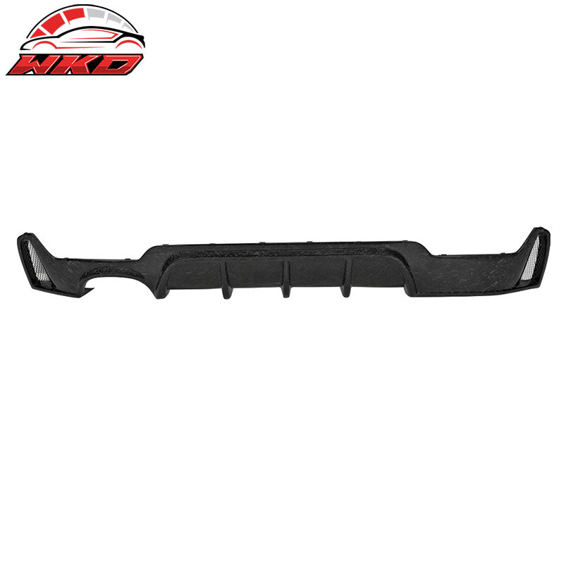 Wholesale 14-20 BMW 4 Series 428i 430i P Style Rear Diffuser Wholesaleged Matte Carbon Fiber