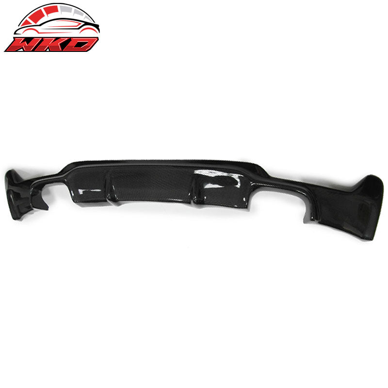 Wholesale 14-20 BMW F32 F33 F36 4-Series 3D Type Carbon Fiber CF Rear Bumper Diffuser