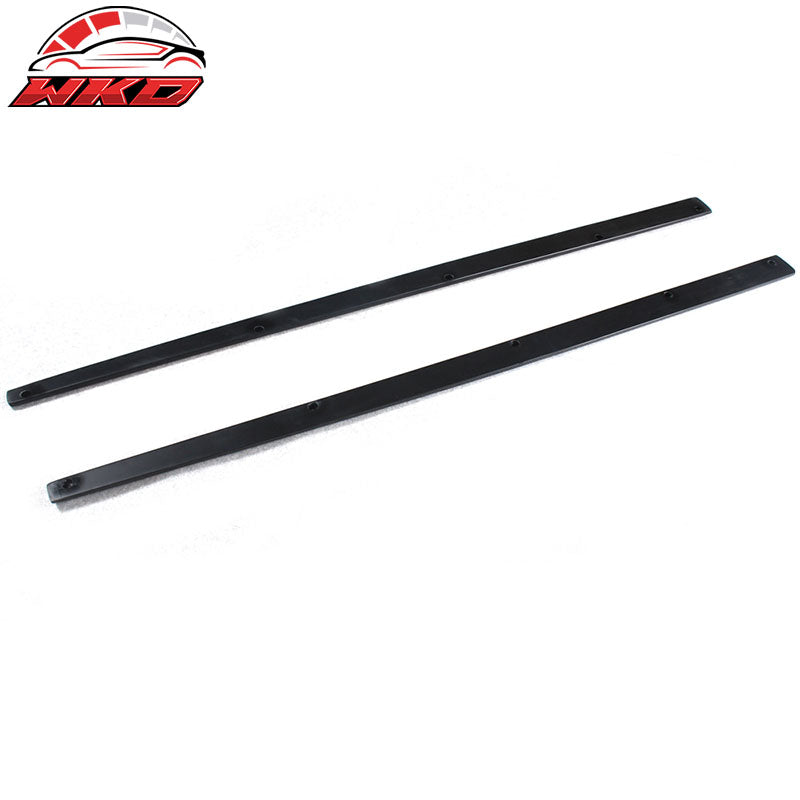 Fits 14-20 BMW 4-Series F32 F33 F36 MP Style 2PCS Side Skirts Matte Carbon Fiber