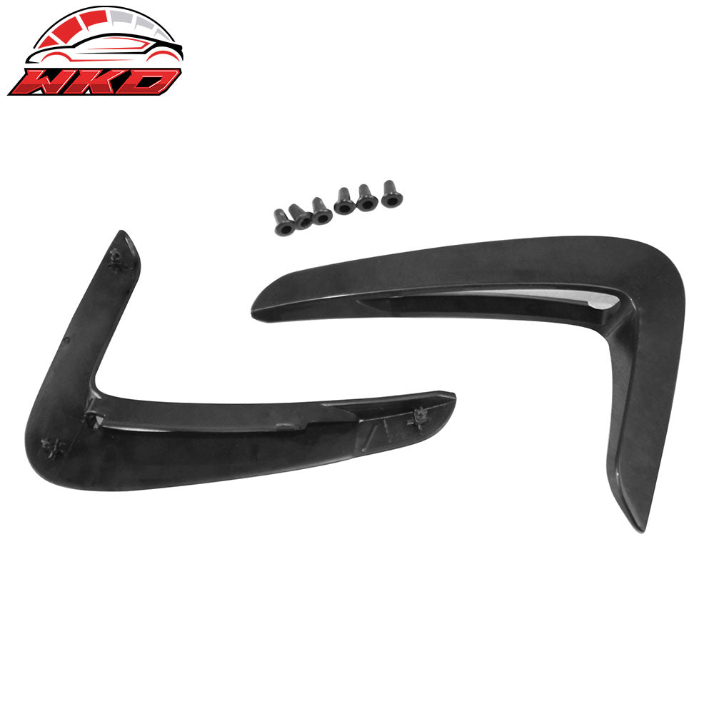 Fits 14-16 BMW 4-Series F32 F33 F36 Grand Coupe Matte Black Side Fender Air Vent