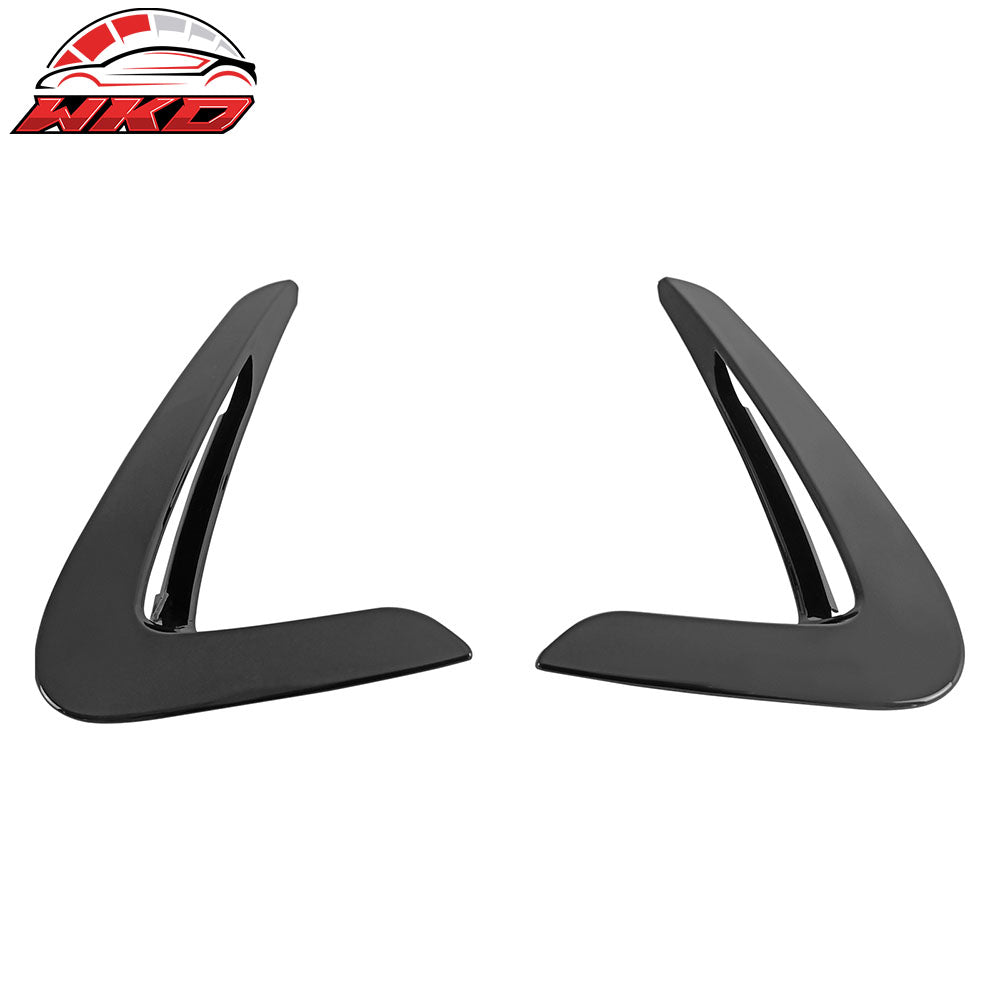 Fits 14-16 BMW 4-Series F32 F33 F36 Side Fender Air Vent Painted #668 Jet Black