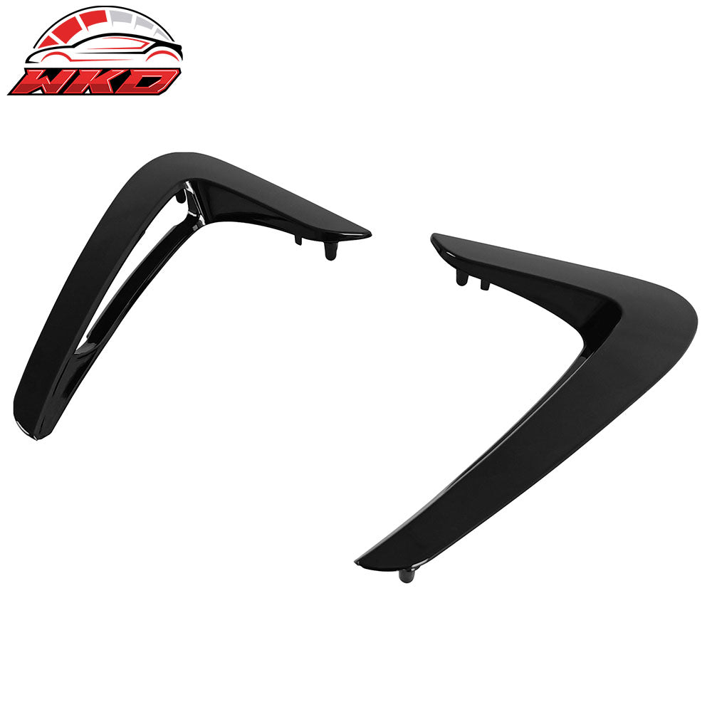 Fits 14-16 BMW 4-Series F32 F33 F36 Side Fender Air Flow Vent Painted #475 Black