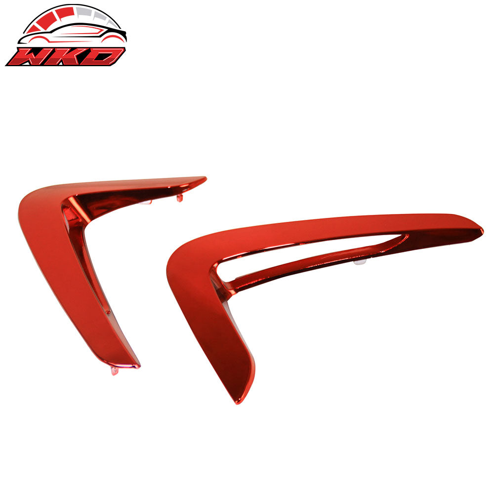 Fits 14-16 BMW 4-Series F32 F33 F36 Front Side Fender Air Flow Vent Painted #Red