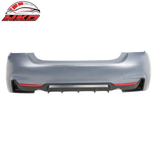 Wholesale 14-20 BMW F32 435i M-P Style Rear Bumper Cover Twin Dual Outlet - PP