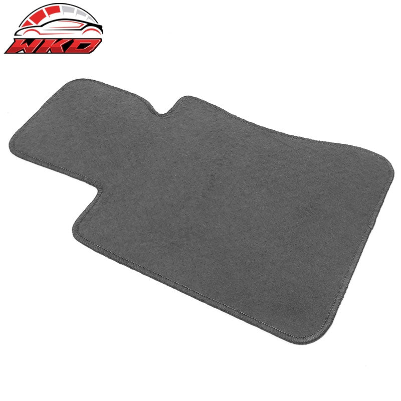 04-09 E60 5-Series 545i 550i Floor Mats Liner Nylon Gray Carpet 5PC FOR: (BMW)