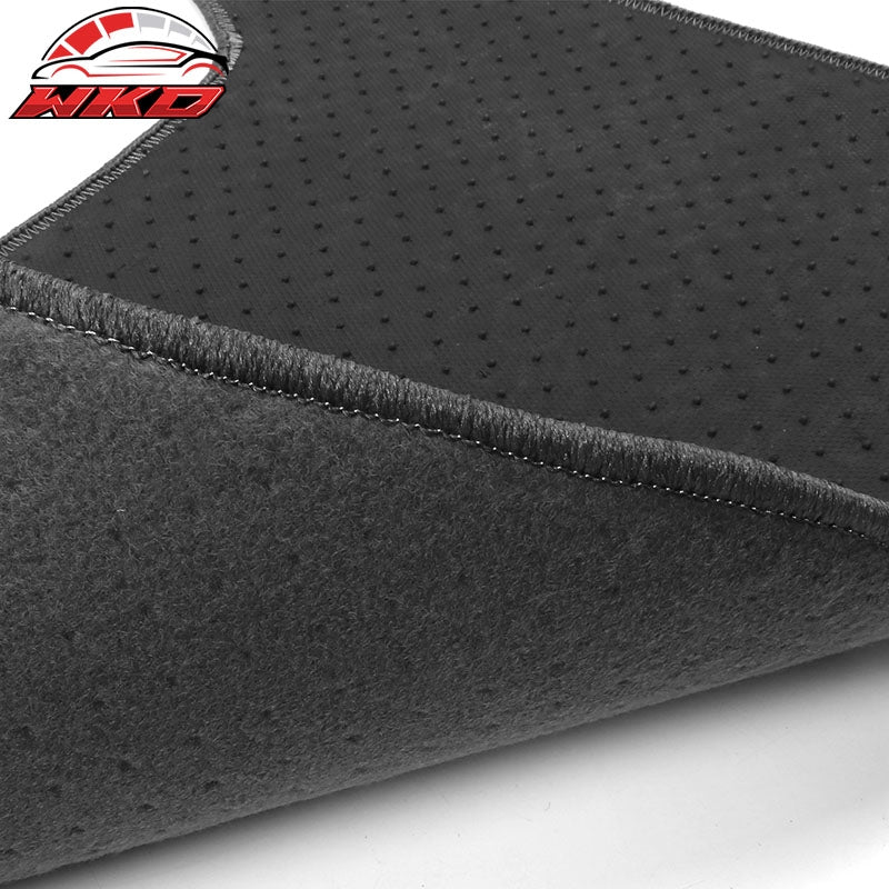 04-09 E60 5-Series 545i 550i Floor Mats Liner Nylon Gray Carpet 5PC FOR: (BMW)