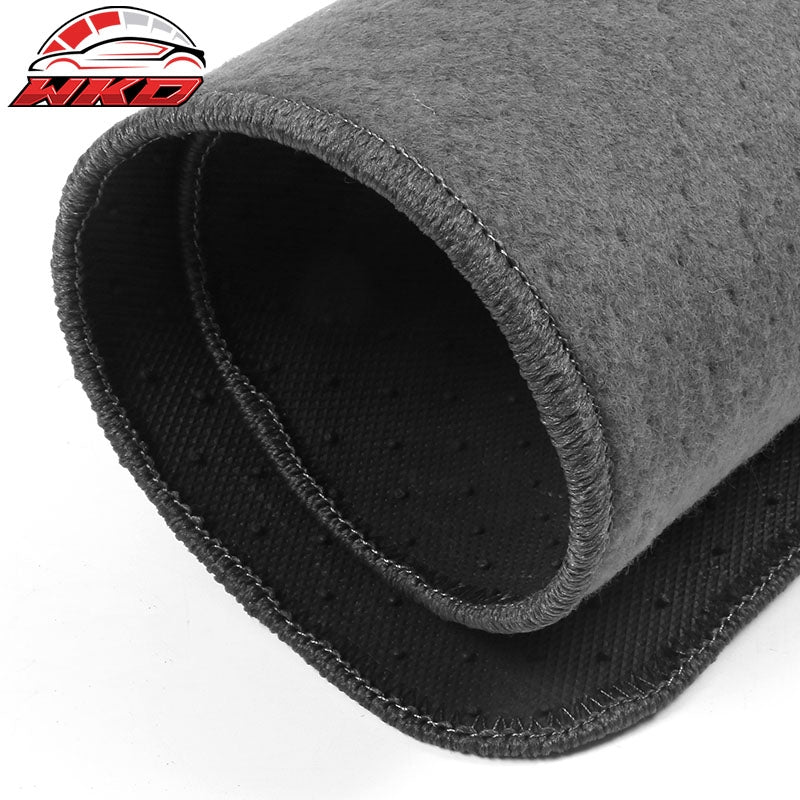 04-09 E60 5-Series 545i 550i Floor Mats Liner Nylon Gray Carpet 5PC FOR: (BMW)