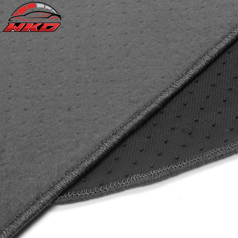 04-09 E60 5-Series 545i 550i Floor Mats Liner Nylon Gray Carpet 5PC FOR: (BMW)