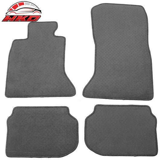 Wholesale 11-16 F10 5-Series 4PCS Floor Mats Liner Front Rear Nylon Grey Carpet FOR: (BMW)