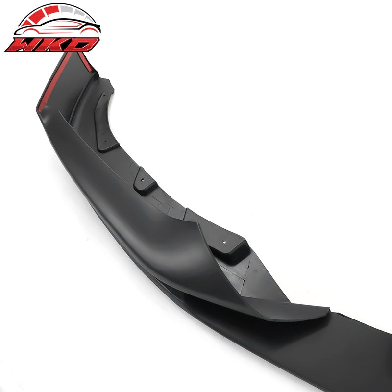 Fits 17-20 BMW 5 Series G30 MP Style Front Bumper Lip Spoiler Unpainted PP