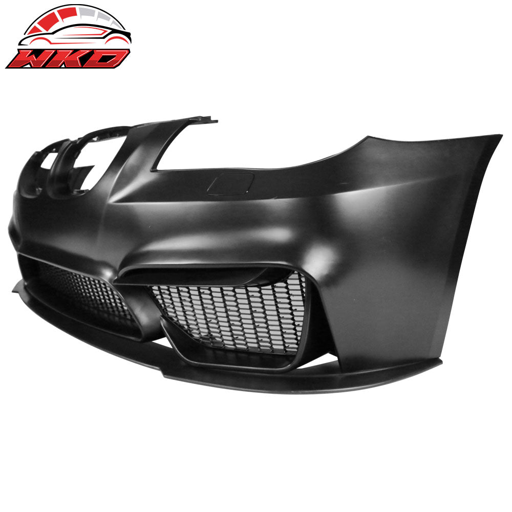 Fits 04-10 BMW E60 5 Series M4 Style Front Bumper Cover Conversion with Lip - PP