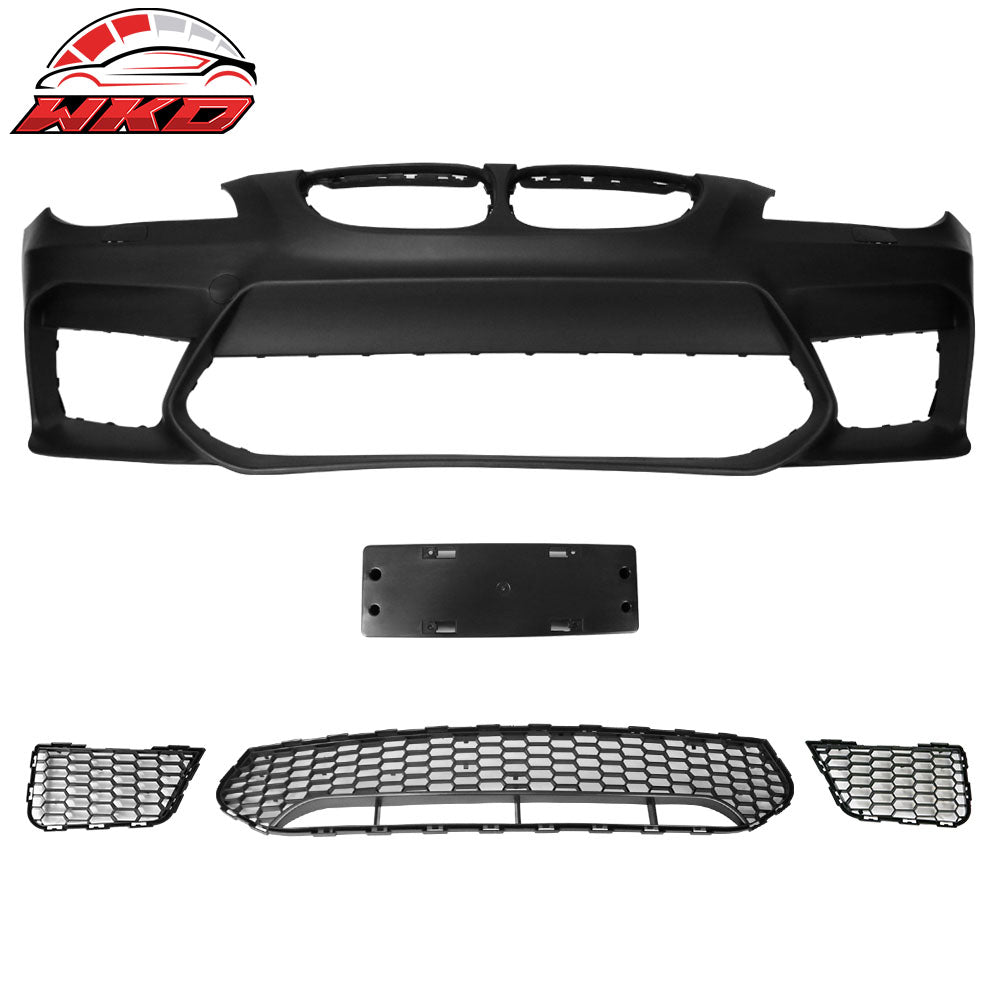 Fits 04-10 BMW E60 5 Series Sedan M5 Style Front Bumper Cover Replacement - PP
