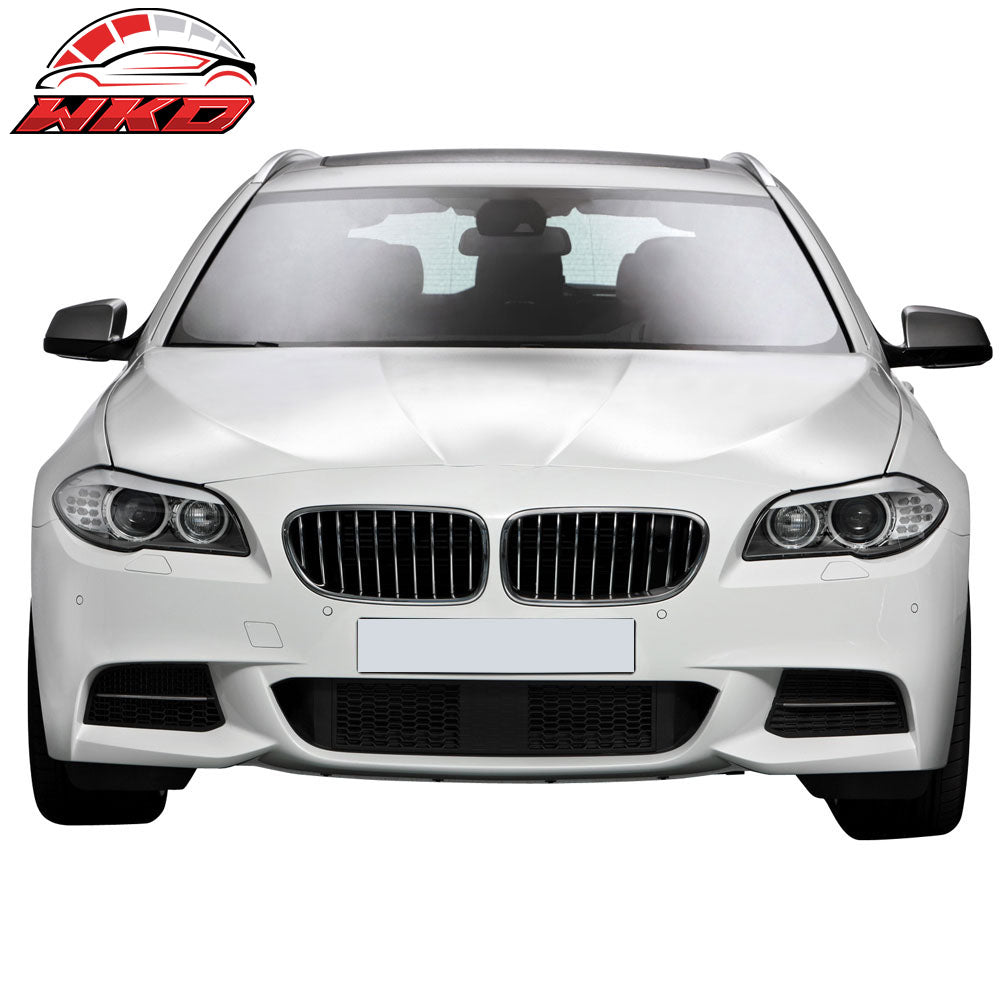 Fits 14-16 F10 5 Series LCI M-T M Sport Front Bumper Cover Conversion Grille