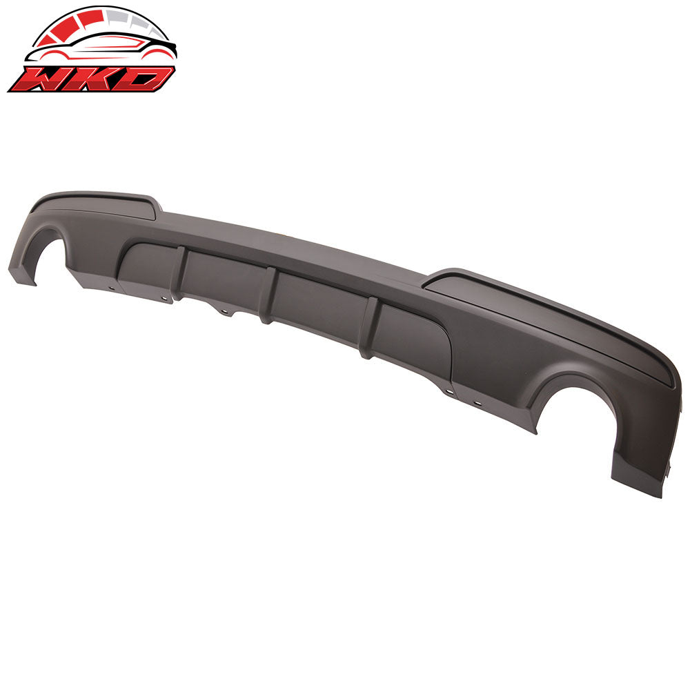 Fits 11-16 BMW F10 5 Series 535i Sedan MP Style Rear Bumper Lip Diffuser PP