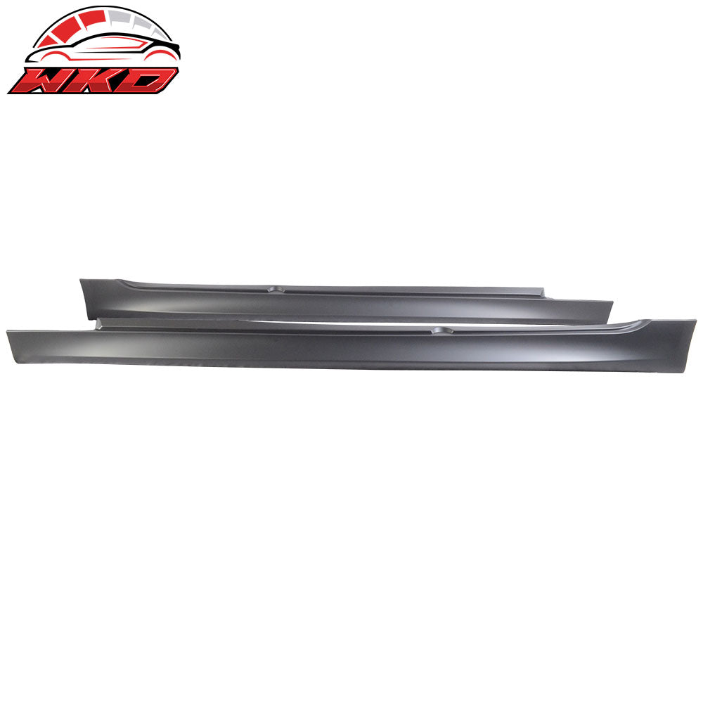 Fits 04-10 BMW E60 E61 5-Series M5 Style PP Side Skirts Panels Extension Pair