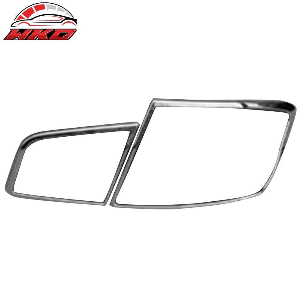 Wholesale 11-13 BMW F10 5 Series 4PC Rear Tail Light Lamp Bezel Cover Trim ABS Chrome