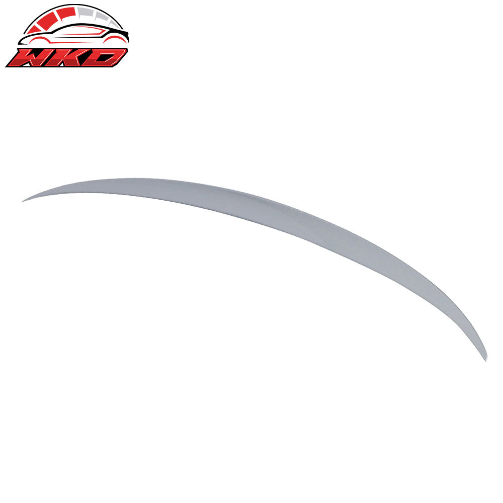 Fits 11-16 BMW 5-Series F10 Sedan M5 Style Trunk Spoiler ABS Painted #A83 Silver