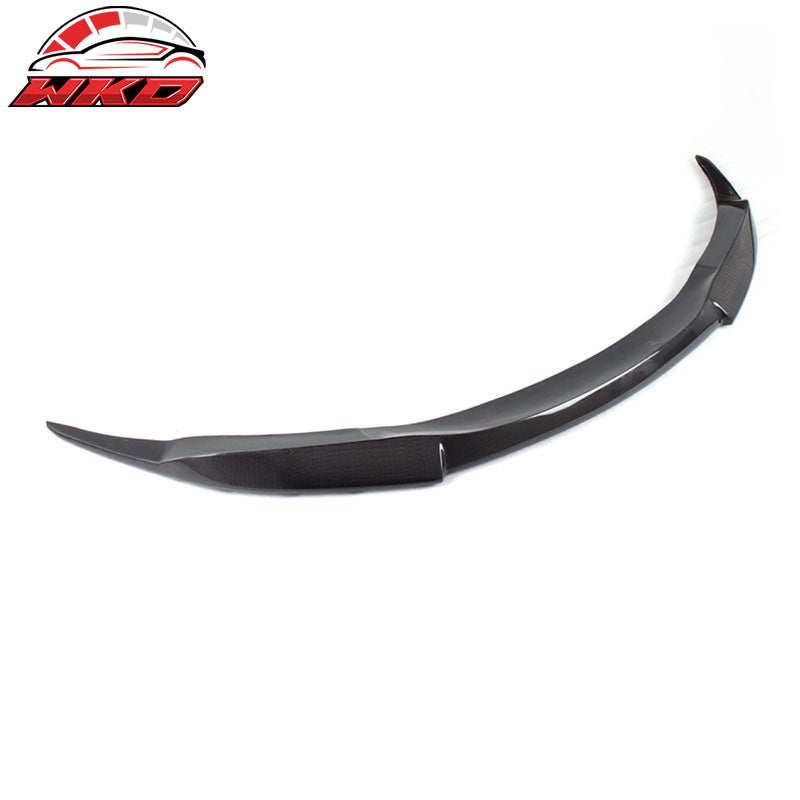 Fits 06-10 BMW 6 Series E64 M6 V Style Front Bumper Lip Kit Matte Carbon Fiber