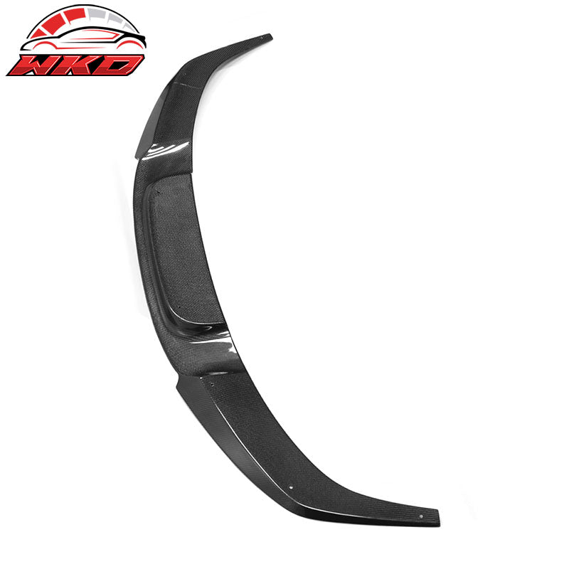 Fits 12-17 BMW F06 F12 F13 M Sport M-Tech VO Front Bumper Lip Matte Carbon Fiber