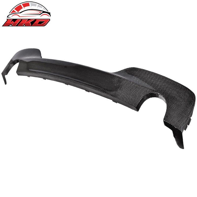 Fit 12-17 BMW F12 F13 640i MT M Sport OE Style Rear Bumper Diffuser Carbon Fiber
