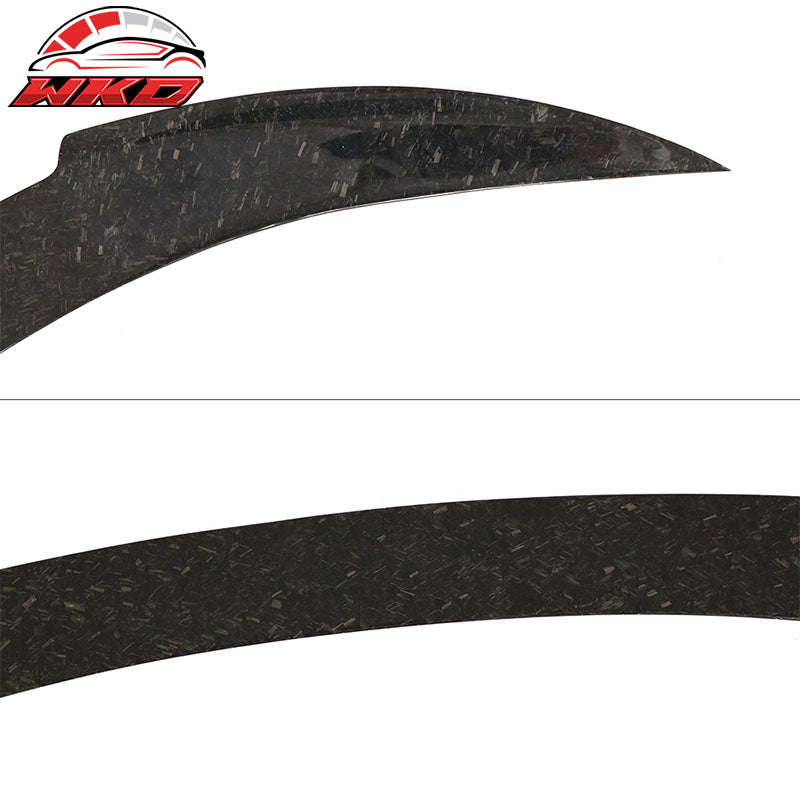 Fits 12-18 BMW F13/13-19 F06 6 Series Trunk Spoiler Forged Matte Carbon Fiber