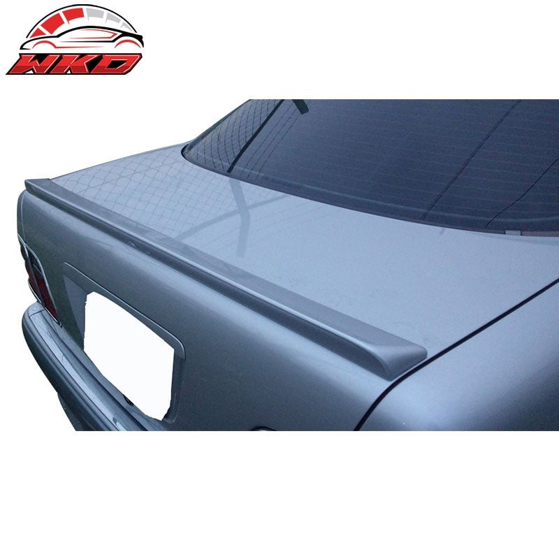Fits 95-01 Benz E-Class W210 Sedan ABT Style Unpainted Rear Trunk Spoiler ABS