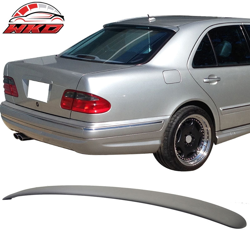 Fits 95-01 Benz E-Class W210 Sedan L Type Rear Roof Spoiler Wing ABS Unpainted