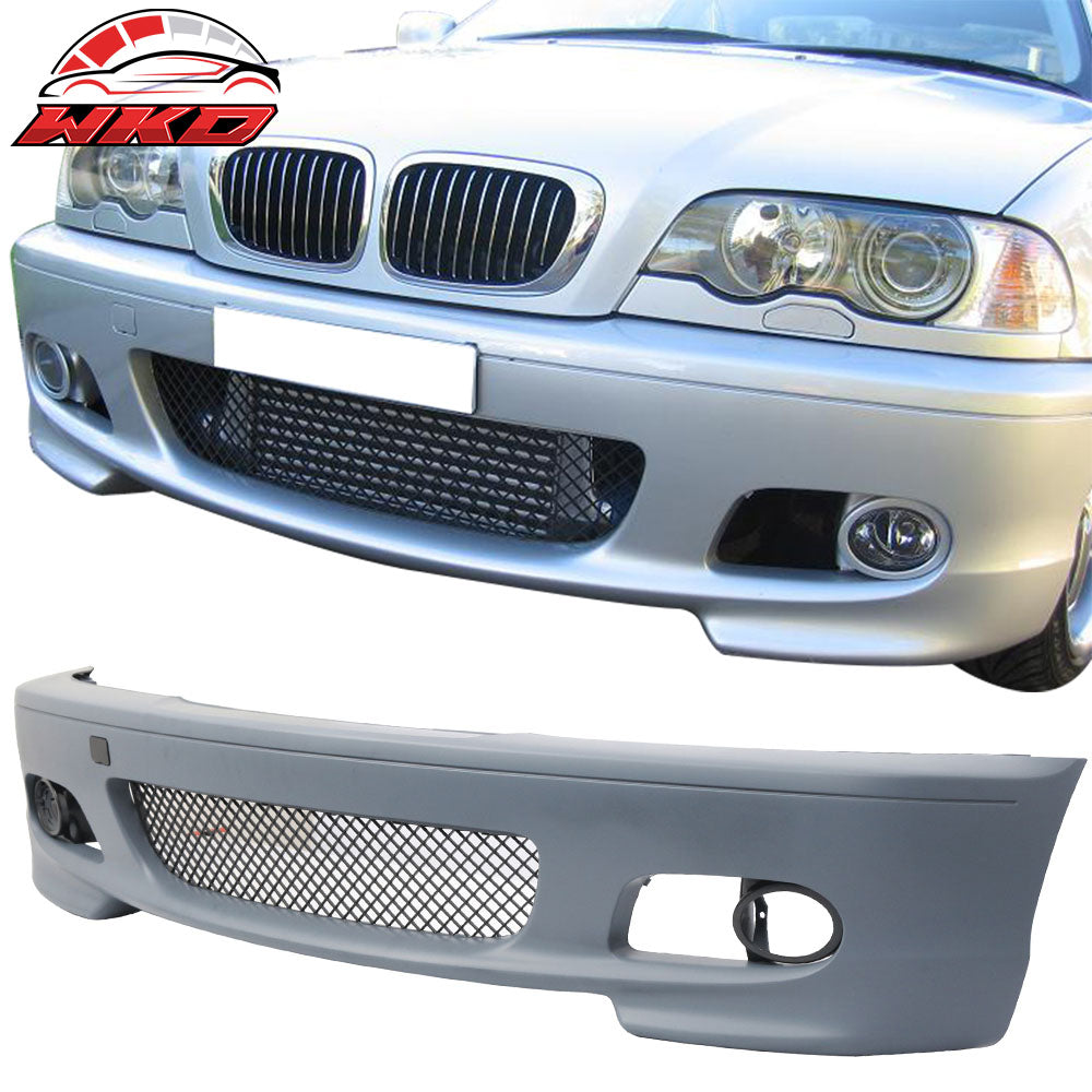 Fits 00-06 E46 3 Series 2Dr MT M Sport Front Bumper Cover Guard Replacement