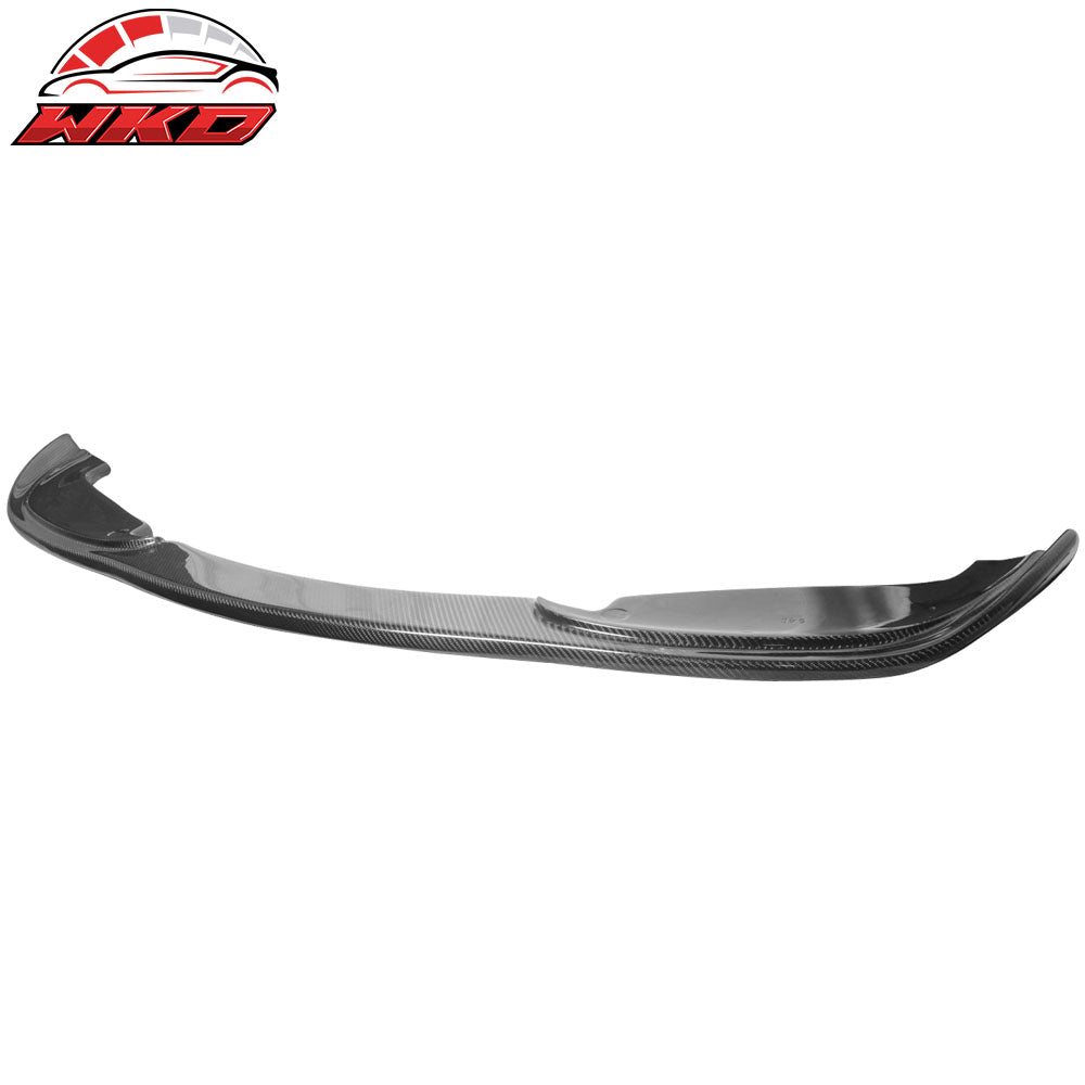 99-04 BMW E46 325 328 4Door MT Carbon Fiber H Style Add-On Front Bumper Lip Spoiler