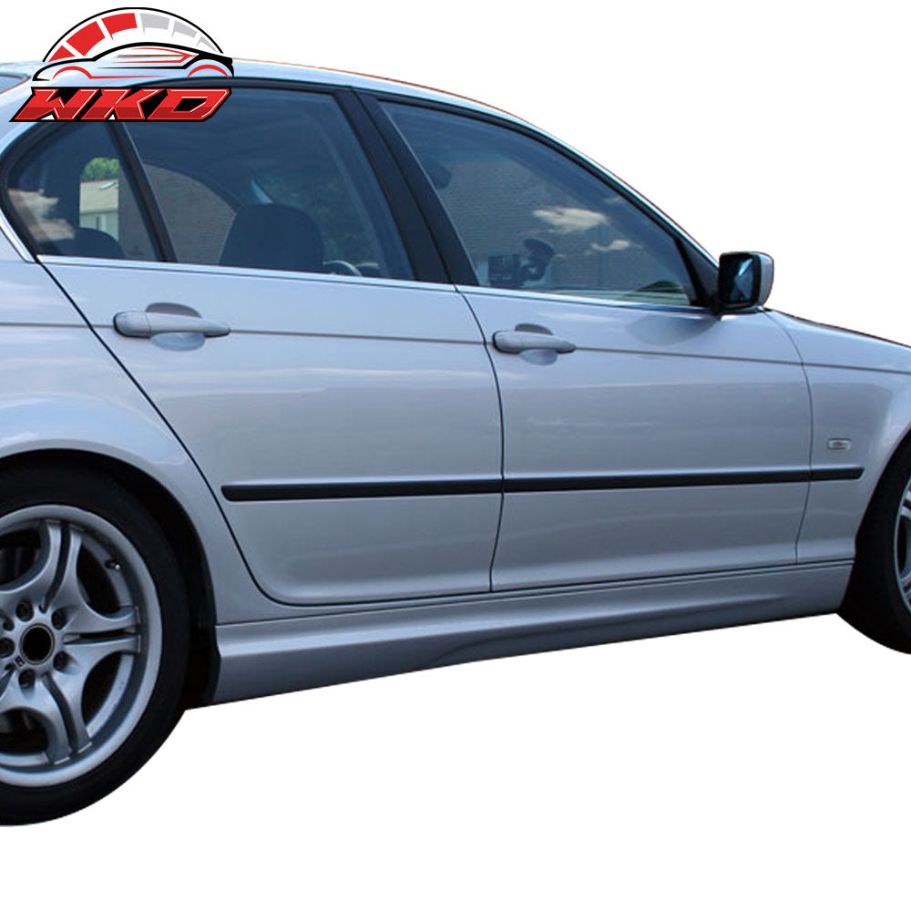 Fits 99-05 BMW E46 3 Series 4Dr MT M Sport PP Side Skirts