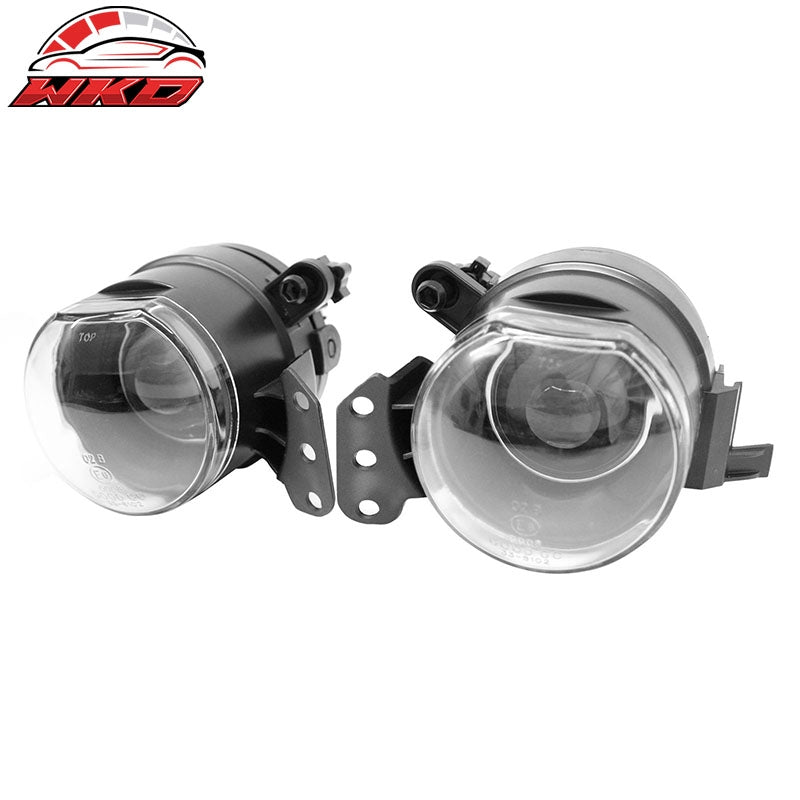 Wholesale 04-07 BMW E60 5 Series Front Bumper Fog Lights Lamp Clear Lens Assembly - Wikond Auto