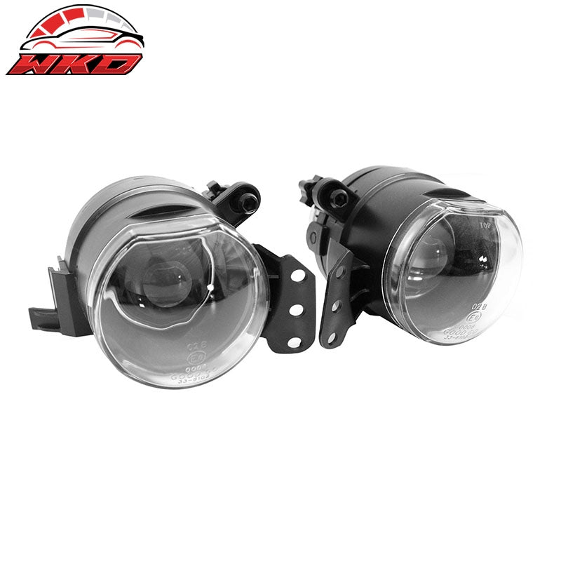 Wholesale 04-07 BMW E60 5 Series Front Bumper Fog Lights Lamp Clear Lens Assembly - Wikond Auto