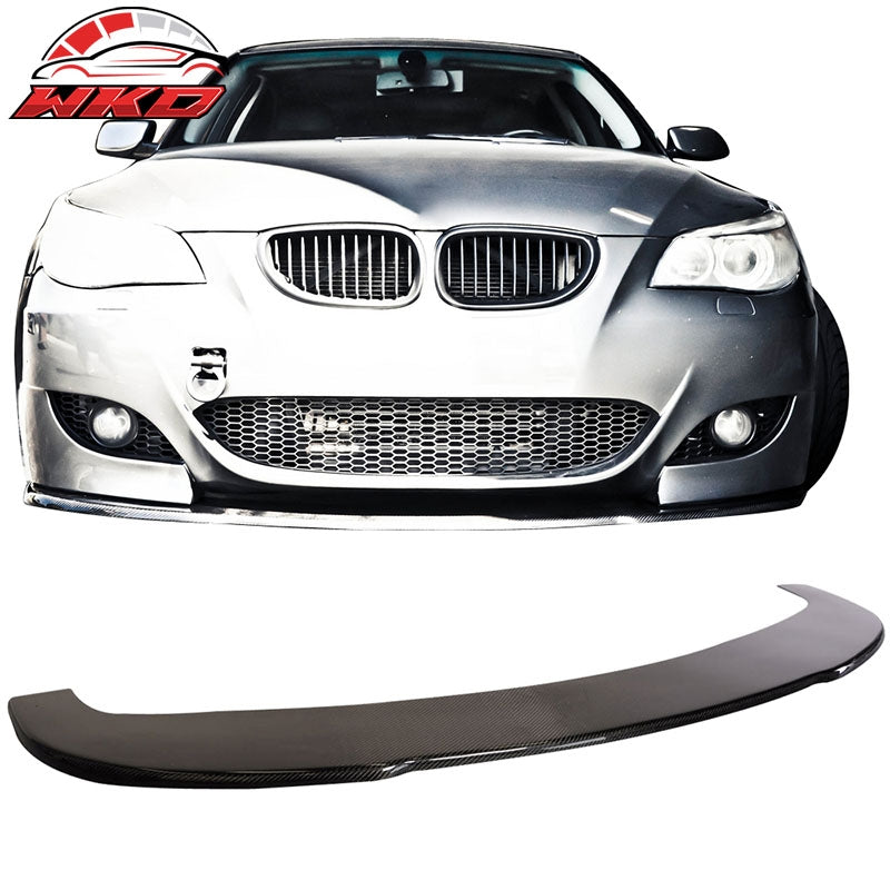 Wholesale 04-10 BMW E60 5 Series M5 Front Bumper Lip Spoiler Splitter Carbon Fiber CF