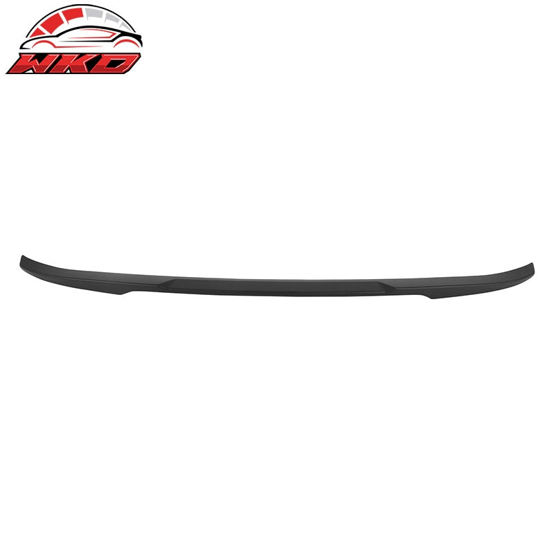Fits 04-10 BMW E60 5 Series & M5 Sedan Matte Black Trunk Spoiler ABS - M4 Style