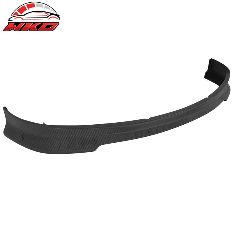 Fits 04-07 BMW E60 E61 5-Series C Style Front Bumper Chin Lip Matte Carbon Fiber