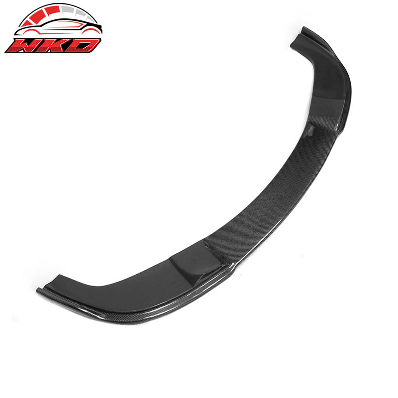 Fits 04-10 BMW 5 E60 M Sport Non M5 HM Style Front Bumper Lip Carbon Fiber CF