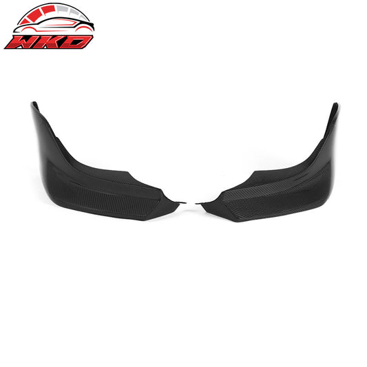 Wholesale 04-10 BMW E60 5 Series M Sport 3D Style Front Splitters Matte Carbon Fiber