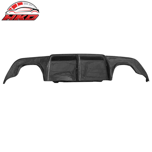 Wholesale 04-10 BMW E60 5 Series JPM Style Rear Bumper Diffuser Matte Carbon Fiber