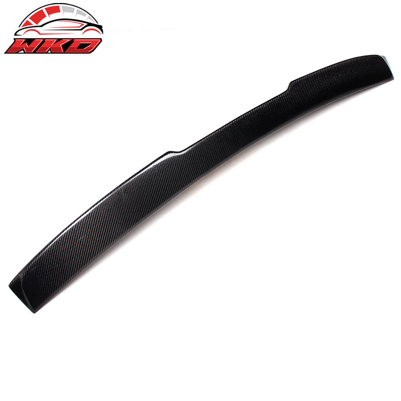 Fits 04-10 BMW 5 Series E60 M5 AC Style Roof Spoiler Wing - Matte Carbon Fiber