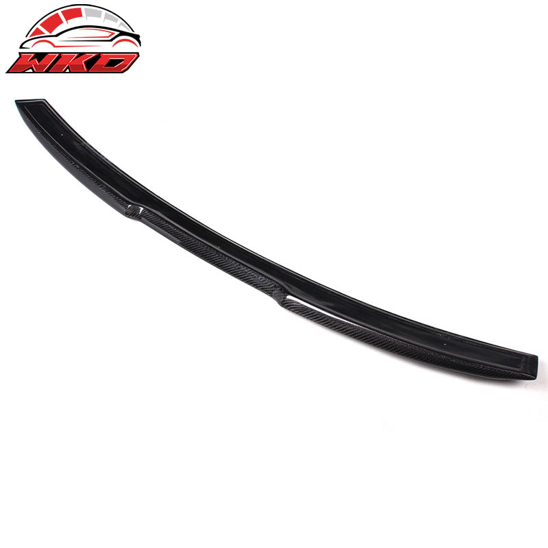 Fits 04-10 BMW 5 Series E60 M5 AC Style Roof Spoiler Wing - Matte Carbon Fiber