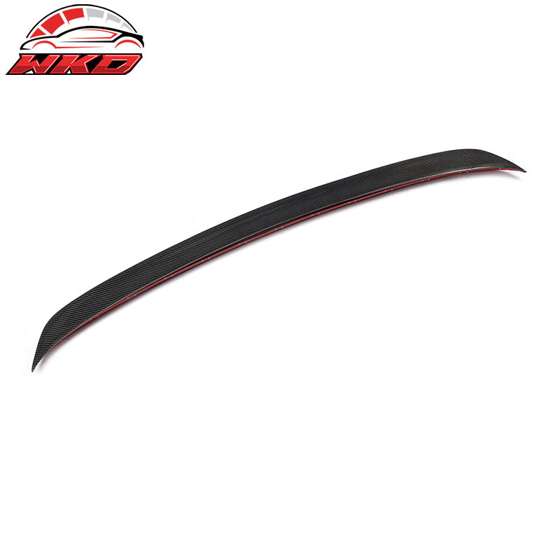 Fits 04-10 BMW E60 5 Series M5 AC Style Rear Trunk Spoiler Matte Carbon Fiber