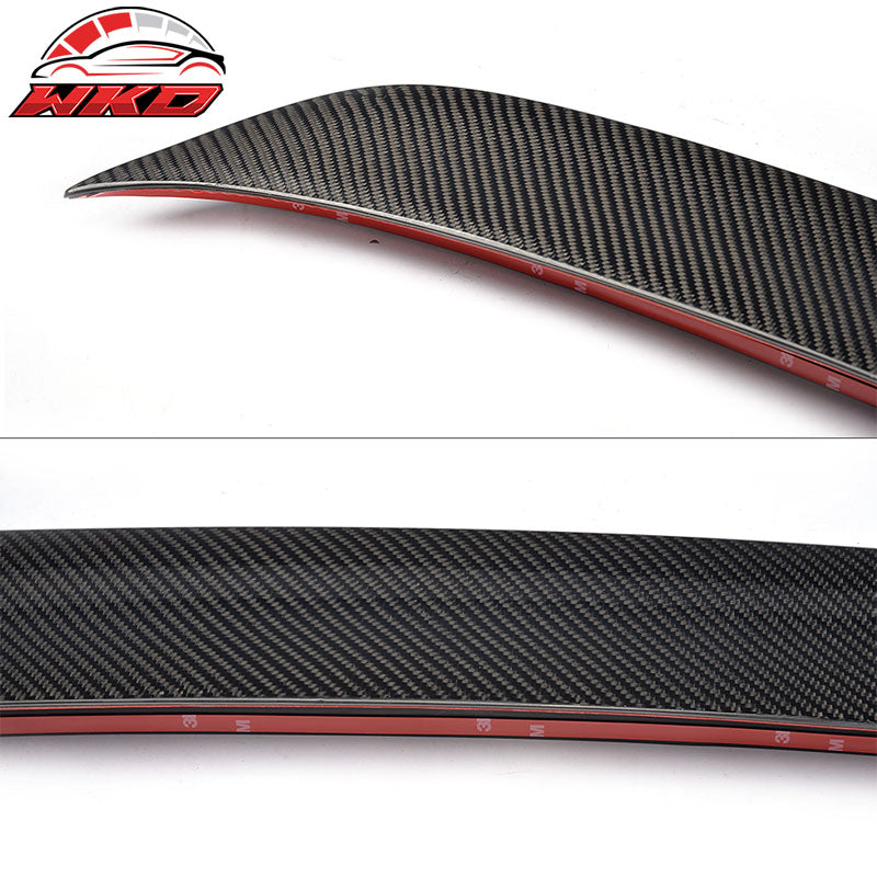 Fits 04-10 BMW E60 5 Series M5 AC Style Rear Trunk Spoiler Matte Carbon Fiber