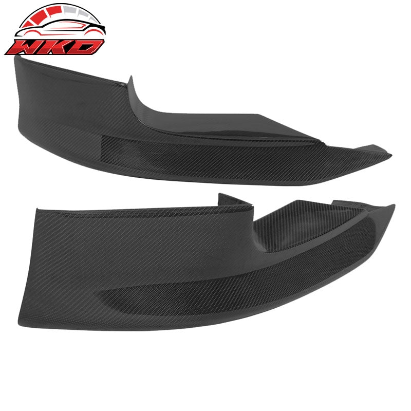 Fits 06-10 BMW E63 E64 M6 A Front Bumper Lip Matte Carbon Fiber