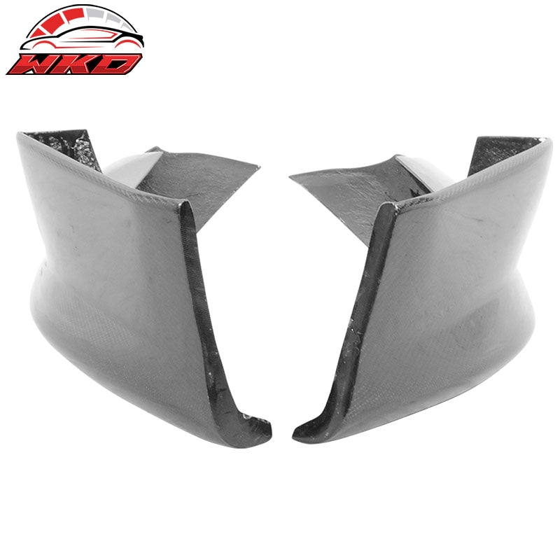 Fits 06-10 BMW E63 E64 M6 A Front Bumper Lip Matte Carbon Fiber