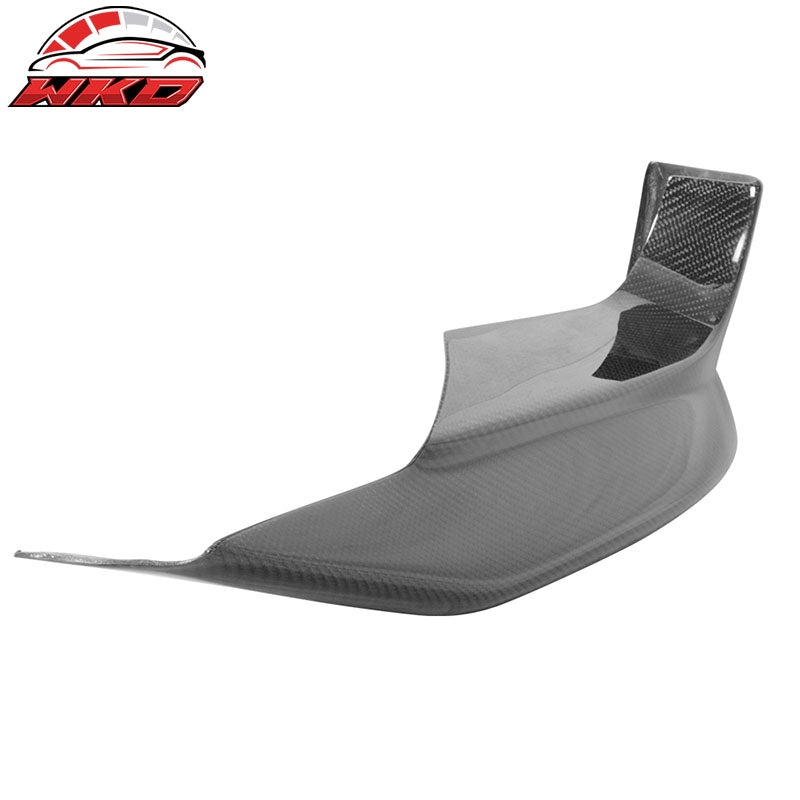 Fits 06-10 BMW E63 E64 M6 A Front Bumper Lip Matte Carbon Fiber