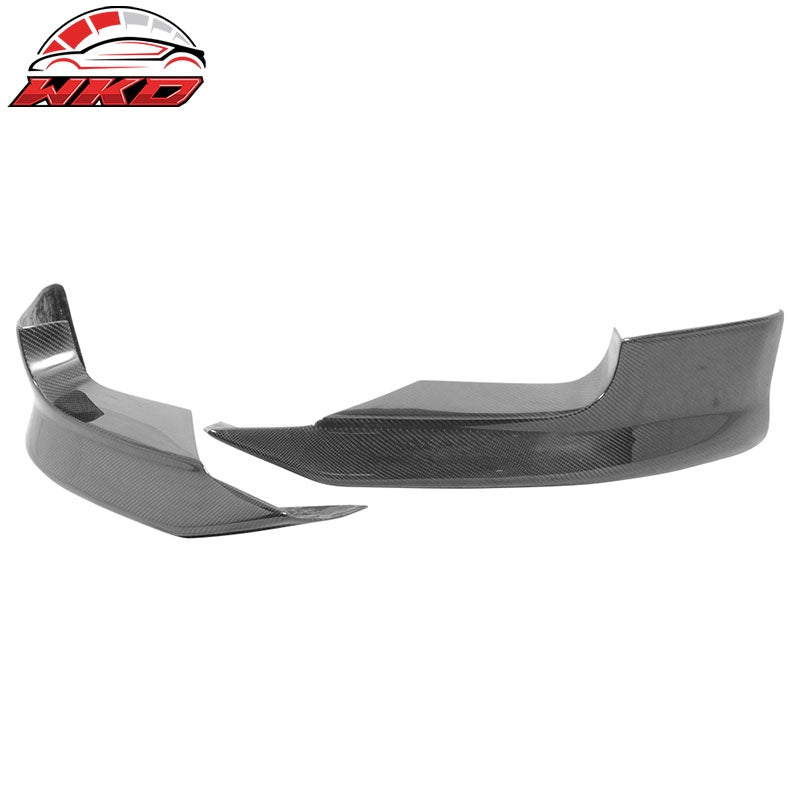 Wholesale 06-10 BMW E63 E64 M6 A Style Front Bumper Lip Splitters 2PC - Carbon Fiber