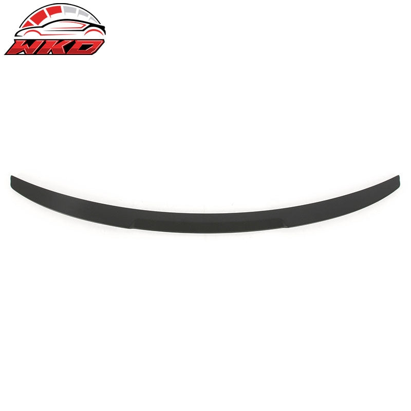 Fits 08-13 BMW E82 1-Series Coupe M4 Style Trunk Spoiler Wing Matte Black ABS
