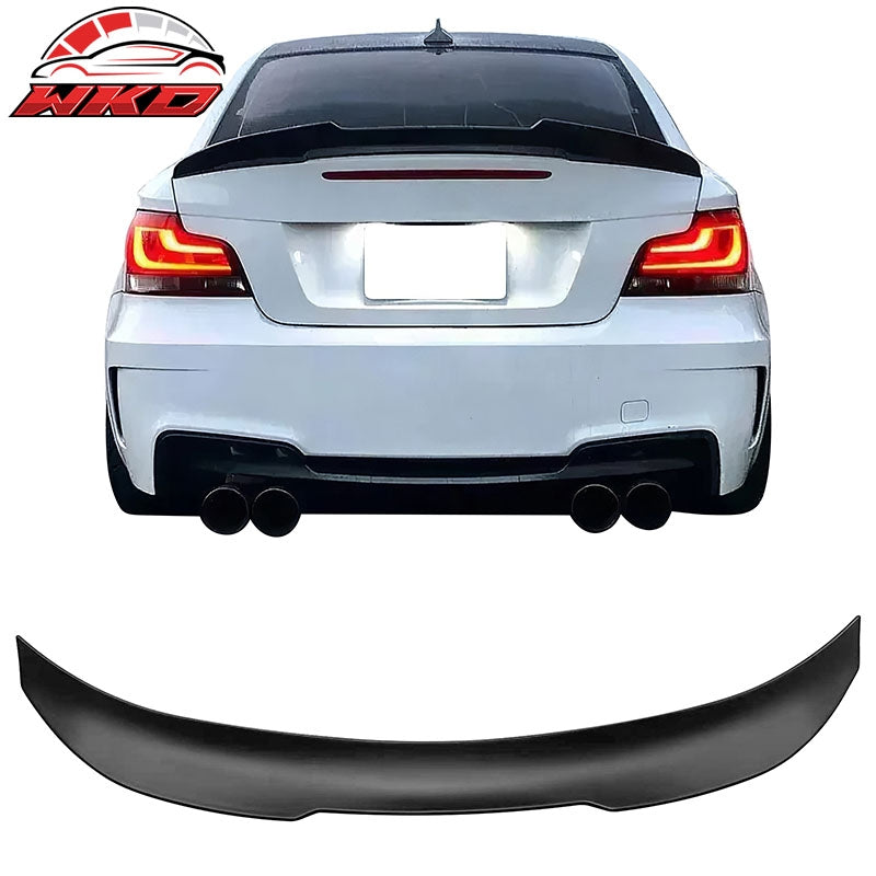Wholesale 08-13 BMW E82 1-Series Coupe PSM Style Trunk Spoiler Wing Matte Black ABS