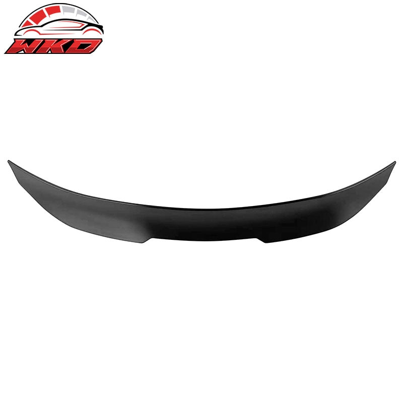 Fits 08-13 BMW E82 1-Series Coupe PSM Style Trunk Spoiler Wing Matte Black ABS