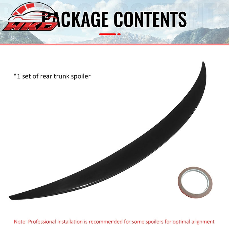 Fits 08-13 BMW E82 1-Series Coupe Performance Style Trunk Spoiler Gloss Black